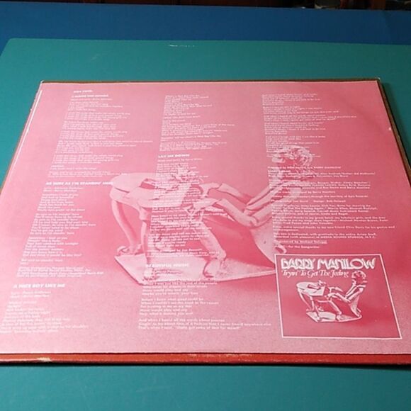 Barry Manilow Tryin' To Get The Feeling Vinyl Record - Picture 8 of 12
